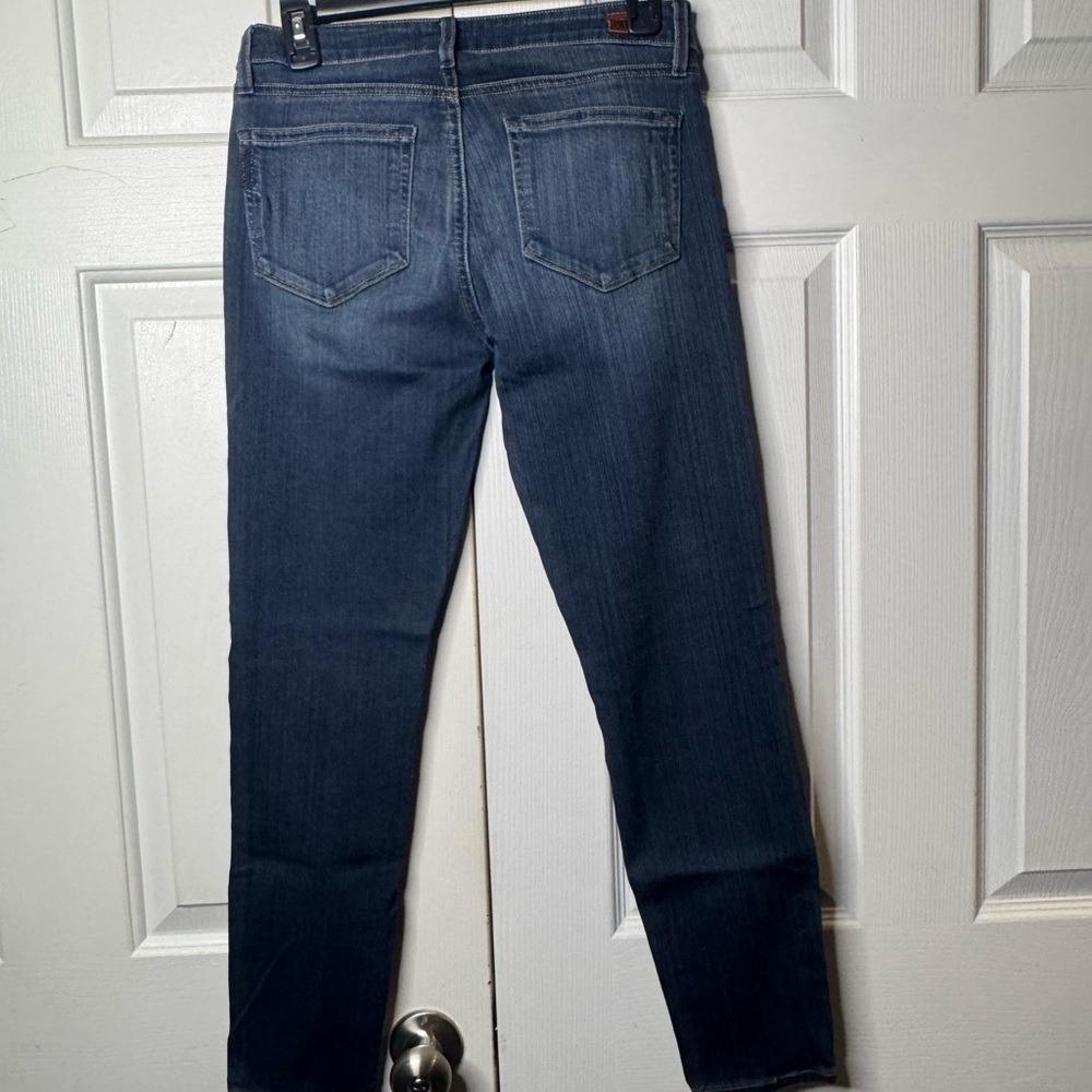 PAIGE Dark Indigo Women's Skinny Jeans - Picture 9 of 11